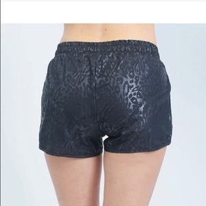 NEW Zyia Black Bomber Shorts